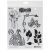 Dyan Reaveley s Dylusions Cling Stamp Collections 8.5inchX7inch Doodle Parts 1 pack of 1 piece