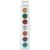 Metallic Rub On Paint Palette 7 Colors Kit 1