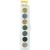 Metallic Rub On Paint Palette 7 Colors Kit 2
