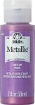 Folkart Metallic Acrylic Paint 2Oz Plum