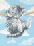 Paint Works Paint By Number Kit 9 inch X12 inch Hang On Kitty