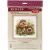 RIOLIS Counted Cross Stitch Kit 9.75inchX9.75inch Hedgehogs In Lingonberries 14 Count 