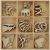 Kaisercraft Wood Mini Themed Embellishments Always and Forever Wedding 45 Per Pkg