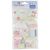 Paper House 3D Stickers 4.5inchX7.5inch Bridal Shower