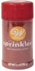 Sugar Sprinkles 3.25oz Red 1 pack of 1 piece