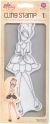 Prima Marketing Julie Nutting Mixed Media Cling Rubber Stamp Mindy