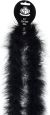 Zucker Marabou Feather Boa Solid Color Medium Weight 72 inch Black