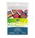 Grafix Essential Shrink Film 5.5 inch X8.5 inch 4 Per Pkg Assorted Clear and Sanded