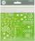 Kaisercraft Designer Template 6 inch X6 inch Tribal Collage