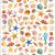 Paper House Life Organized Micro Stickers 2 Sht Beach Shells