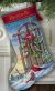 Dimensions Gold Collection Counted Cross Stitch Kit 16inch Long Christmas Sled Stocking 16 Count 