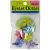 Eyelet Outlet Shape Brads 12 Per Pkg Stitched Flowers Bright