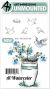 Art Impressions Watercolor Cling Rubber Stamps Birds