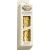 Couture Creations Foil 5inchesX16.4 Gold Iridescent Triangular Pattern