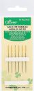 Clover Gold Eye Chenille Needles Size 22 6 Per Pkg