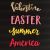 American Craft Word Pack Spring and Summer Die Cuts with a View Letter boards