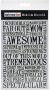Darkroom Door Stencil 6inchX9inch Wellbeing