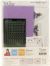 Couture Creations Hobbydots 3D Push Out Kit Precious Marieke Purple Cake