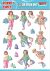 Find It Trading Yvonne Creations Punchout Sheet Shopping Bubbly Girls
