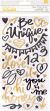 Vicki Boutin Wildflower and Honey Thickers 5.5inchX11inch 107 Per Pkg Honey Phrase Foam