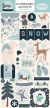 Snow Much Fun Chipboard 6inchX13inch Accents