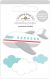 Doodlebug Doodle Pops 3D Stickers Jet Set I Heart Travel