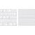We R Memory Keepers Foil Quill Freestyle Stencils 7inchesX7inches 2Pk Alphabet
