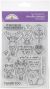 Doodlebug Clear Doodle Stamps Forest Friends Winter Wonderland