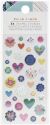 Paige Evans Go The Scenic Route Enamel Shapes 34 Per Pkg with Iridescent Glitter Accents