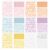 Simple Stories Color Vibe Alpha Sticker Book 12 Sheets Spring 1758 Per Pkg