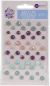 Prima Marketing Watercolor Floral Say It In Crystals Assorted Dots 48 Per Pkg