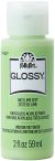 FolkArt Glossy Paint 2oz Lime Zest