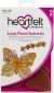 Heartfelt Creations Cling Rubber Stamp Set Large Floral Butterfly