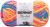 Bernat Blanket Brights Big Ball Yarn Neon Mix Pack of 1 Skein