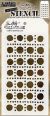 Stampers Anonymous Tim Holtz Layered Stencil 4.125 inch X8.5 inch Dotted Line