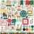 Animal Kingdom Cardstock Stickers 12 inch X12 inch Elements