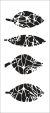 Crafter s Workshop Slimline Stencil 4 inch X9 inch Leaf Study