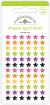 Doodlebug Sprinkles Adhesive Enamel Shapes October Sky
