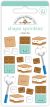 Doodlebug Sprinkles Adhesive Enamel Shapes S more Fun