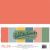 Echo Park Double Sided Solid Cardstock 12 inch X12 inch 6 Per Pkg Salutations No. 2