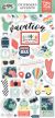 Away We Go Chipboard 6 inch X13 inch Accents
