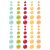 Summer Lovin Enamel Dots Embellishments 60 Per Pkg 