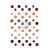 Prima Marketing Farm Sweet Farm Say It In Crystals Assorted Dots 48 Per Pkg