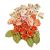 Prima Marketing Mulberry Paper Flowers Sweet Peaches/Peach Tea