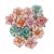 Prima Marketing Mulberry Paper Flowers Sunshine Bliss/Peach Tea