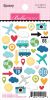 Time To Travel Epoxy Stickers Getaway