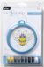 Bucilla My 1st Stitch Mini Counted Cross Stitch Kit 3 Inch Frame Bee 14 Count 