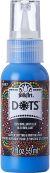 Folkart Dots Acrylic Paint 2oz Brilliant Blue