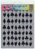 Dyan Reaveleys Dylusions Stencils 9inchesX12inchesSuits You Sir 1 pack of 1 piece