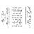 Prima Marketing Re Design Decor Transfers 6 inch X12 inch 3/Sheets Scripture